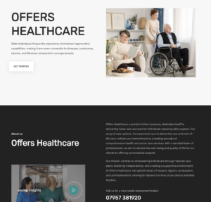 Care Provider Website