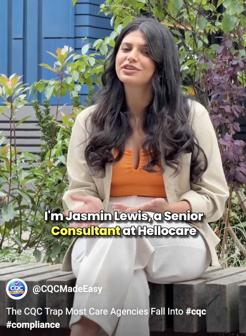 HomePage - Hellocare Consulting | Hellocare Consulting CQC Registration Video titled "The CQC Trap Most Care Agencies Fall Into"